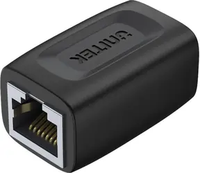 Unitek RJ45 spojka černá / Spojka / 2x RJ-45 / Cat.6/7 / 1 Gbit/s
