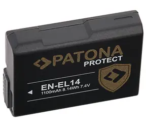 PATONA EN-EL14 Protect / Baterie pro Nikon / 1100 mAh / Li-Ion