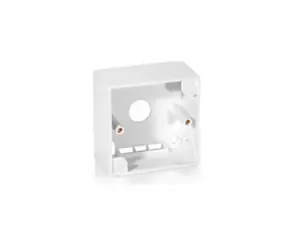 Equip Krabice na omítku pro frontplaty bílá / Krabice na omítku / ABS / 80x80 mm
