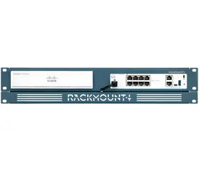 Rackmount.IT RM-CI-T8 modrá / Montážní sada do racku / 19" / 1.3U/2U / Cisco ASA 5506-X, Firepower 1010