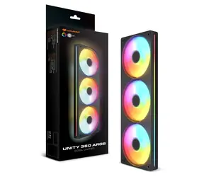 COUGAR Unity360-FB Reverse Blade černá / Ventilátor / 3x 120 mm / ARGB / PWM / 700-1600 RPM