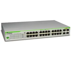 Allied Telesis L2 switch 24x GbE 4x SFP / Switch / řízený / 24x GbE RJ-45 / 4x SFP / bez PoE