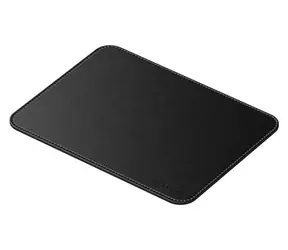 Satechi Vegan-Leather podložka pod myš černá / Podložka pod myš / eko kůže / 230 x 310 mm