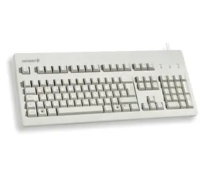 CHERRY G80-3000 MX Brown šedá / Kancelářská klávesnice / drátová / USB / US layout