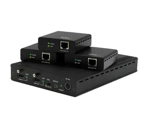 StarTech HDBaseT extender kit 1x3 se 3 přijímači / Rozbočovač HDMI / HDMI přes CAT5e/CAT6 / 3 porty