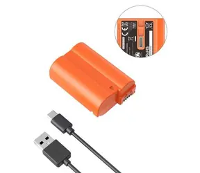 SmallRig 4966 oranžová / Baterie / Nikon EN-EL15c / USB-C nabíjení / 2400mAh