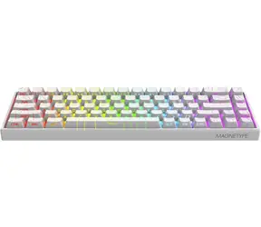 YENKEE YKB 3800WE MAGNETYPE / Herní klávesnice / Magnetické spínače Outemu / Rapid Trigger / RGB / USB-C
