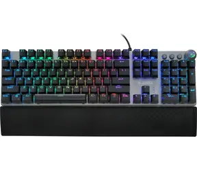 iBOX Aurora K-4 KRGD Red Switch černá / Herní klávesnice / Mechanická / RGB podsvícení / USB / 1,6 m