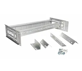 Equip DIN lišta pro 19" rack RAL7035 šedá / Modul DIN lišty / 3U / 485 mm