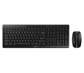 Cherry STREAM DESKTOP RECHARGE černá / Set klávesnice a myš / bezdrátové / EU-QWERTY layout / 114 kláves