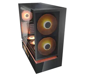 COUGAR CFV235 Vision černá / Skříň / Midi Tower / Mesh / ARGB / tvrzené sklo / LCD displej