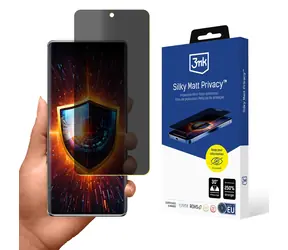 3mk Silky Matt Privacy fólie na ochranu soukromí pro Vivo V50 Lite 4G / Ochranná fólie / Matná