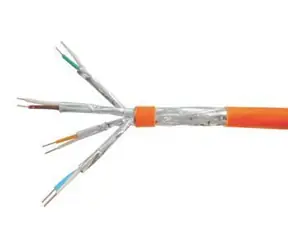 Equip Instalační kabel Cat7 S/FTP oranžová / 100 m / LSZH