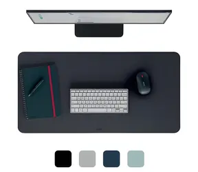 Leitz Podložka na stůl PVC černá / Podložka na stůl / 80 × 40 cm