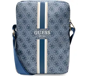 GUESS 4G Stripes modrá / Pouzdro na tablet / 10"