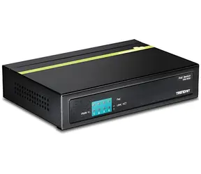 TRENDnet 5portový switch PoE 40W / Switch / 5x 10/100 Mbps / PoE