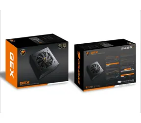 COUGAR GEX 750W černá / PC zdroj / ATX / 750 W / 80 Plus Gold / modulární