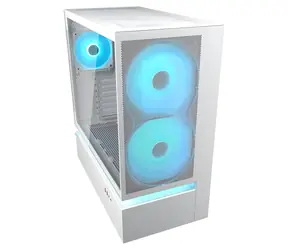 COUGAR CFV235 Mesh bílá / Skříň PC / Midi Tower / ATX / ARGB / mesh panel / temperované sklo