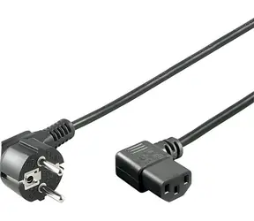 Goobay 93119 černá / Napájecí kabel / C13 / 5 m / 1 mm2