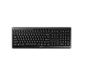 Cherry STREAM KEYBOARD WIRELESS černá / Klávesnice / bezdrátová / nůžkový switch / 2.4GHz / 114 kláves / EU layout