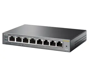 TP-Link TL-SG108PE / Switch / 8x Gigabit RJ45 / 4x PoE+ / 64W / Easy Smart