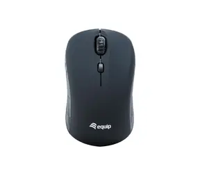 Equip cestovní bezdrátová myš černá / Myš / 1600 DPI / 2,4 GHz / USB nano přijímač