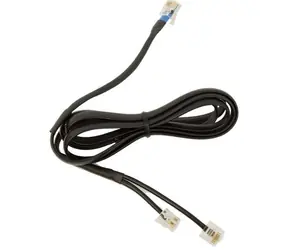 Jabra DHSG adaptérový kabel 14201-10 černá / Kabel / pro headsety PRO a Engage / kompatibilita Link
