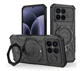 Tech-Protect TacticStand pro Xiaomi Poco F8 Ultra černá / Pouzdro / MagSafe / stojánek