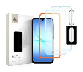 Tech-Protect Supreme Easy / Ochranné sklo / Tvrzené / Samsung Galaxy A17 4G/5G / 3 ks