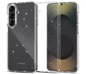 Tech-Protect FlexAir transparentní s třpytkami / Kryt / Samsung Galaxy S26+