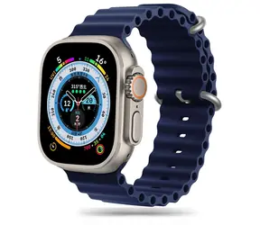 Tech-Protect IconBand Pro námořnicky modrá / Řemínek pro Apple Watch / 42/44/45/49 mm