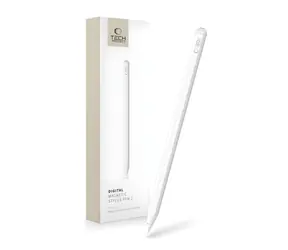 Tech-Protect Digital Magnetic Stylus Pen 2 bílá / Dotykové pero / pro Apple iPad / magnetické