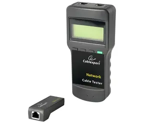 Gembird NCT-31 černý / Tester kabelů / RJ-45 / RJ-11 / RG-58 / LCD displej