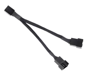 SilverStone Y-Splitter 2-Fan PWM / Rozbočovací kabel / 4-pin PWM na 2x 4-pin / 10 cm