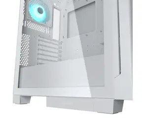 Cougar Airface ECO RGB bílá / PC skříň / Midi Tower / ARGB / 3x ARGB ventilátory / průhledná bočnice / bez zdroje
