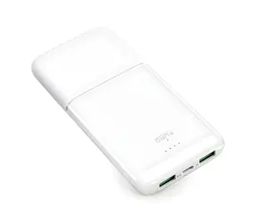 Puro DAILY 10 PLUS bílá / Powerbanka / 10000 mAh / 2x USB-A / USB-C / 22.5W