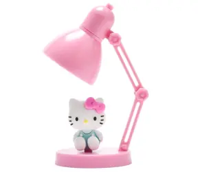 BLUESKY Mini LED lampička Hello Kitty / Dekorační lampička / s ovladačem / odnímatelná hlavička / na baterie