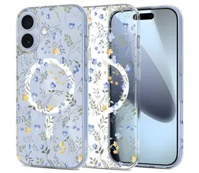 Tech-Protect FlexAir MagSafe Daisies with Leaves / Kryt / Apple iPhone 17 / MagSafe / Silikon