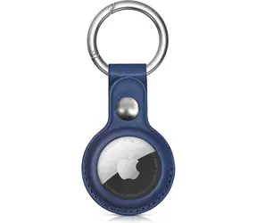 Hurtel Kožené pouzdro PU pro Apple AirTag modrá / Pouzdro / PU kůže