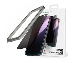AmazingThing Titan FusionFilter 7 Matte Privacy iPhone 17 Pro Max / Ochranné sklo / Privacy filtr / Tvrzené sklo