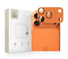 Tech-Protect Camfull Fit+ oranžová / Ochranné sklo na fotoaparát / Apple iPhone 17 Pro Max