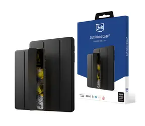 3mk Soft Tablet Case pro Apple iPad 6 2018 9.7" černá / Pouzdro