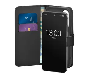 Puro Eco-Leather pouzdro pro Samsung Galaxy S26 černé / Pouzdro / Peněženkové / Eko-kůže / Flip
