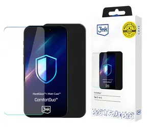 3mk ComfortDuo černá pro Samsung Galaxy A17 5G / Sada tvrzené sklo a kryt / HardGlass + Matt Case