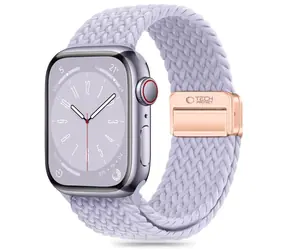 Tech-Protect Nylonmag pro Apple Watch 38/40/41 mm fialová / Řemínek pro Apple Watch / Nylon, magnetické zapínání
