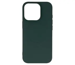 Hurtel Liquid Silicone MagSafe kryt pro iPhone 16 Pro Max tmavě zelená / Pouzdro / Silikonové / MagSafe