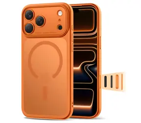 Tech-Protect Magpeak MagSafe matná oranžová / Kryt / Apple iPhone 17 Pro Max / MagSafe