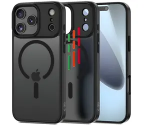 Tech-Protect MagMat XT matná černá / Kryt pro Apple iPhone 17 Pro Max / MagSafe / 4v1 sada