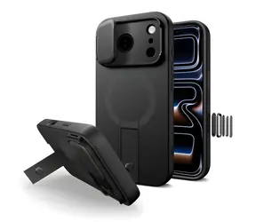 Tech-Protect Kevlar Aura MagSafe černá / Kryt / Apple iPhone 17 Pro / MagSafe / Kevlar