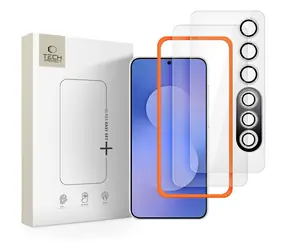 Tech-Protect Easy Set+ transparentní / Ochranné sklo / Samsung Galaxy S25 FE / 3 ks